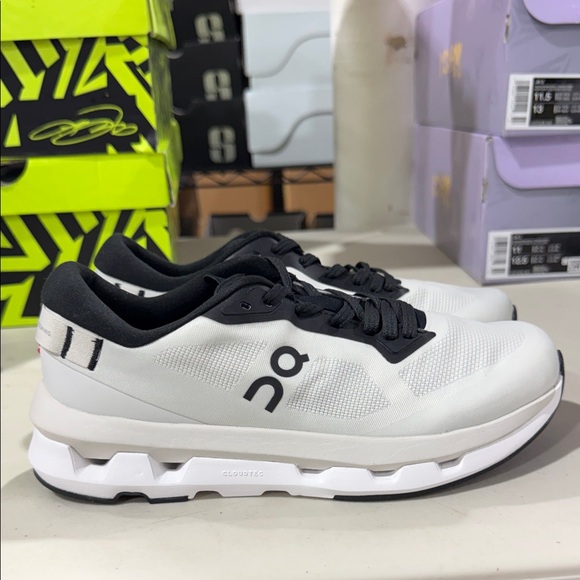 On Running Shoes - On Running Women’s Size 7 Black and White Sneakers